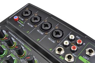 6 Channel Mixer with Bluetooth, USB  
